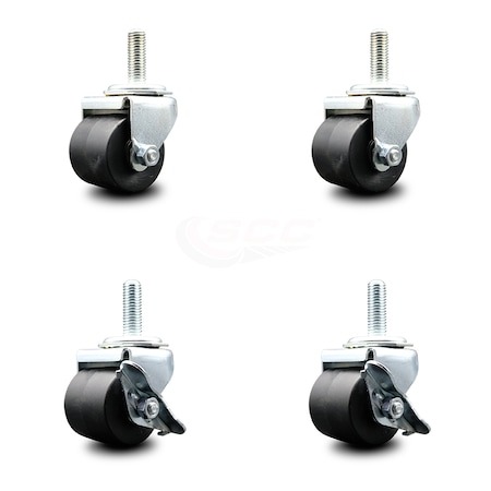 Service Caster Franke 19002529 Caster Replacement Set - FRGSF-30G2 18002763 - FRA-TS04S211316-POS-SLB-121315-2-S-2